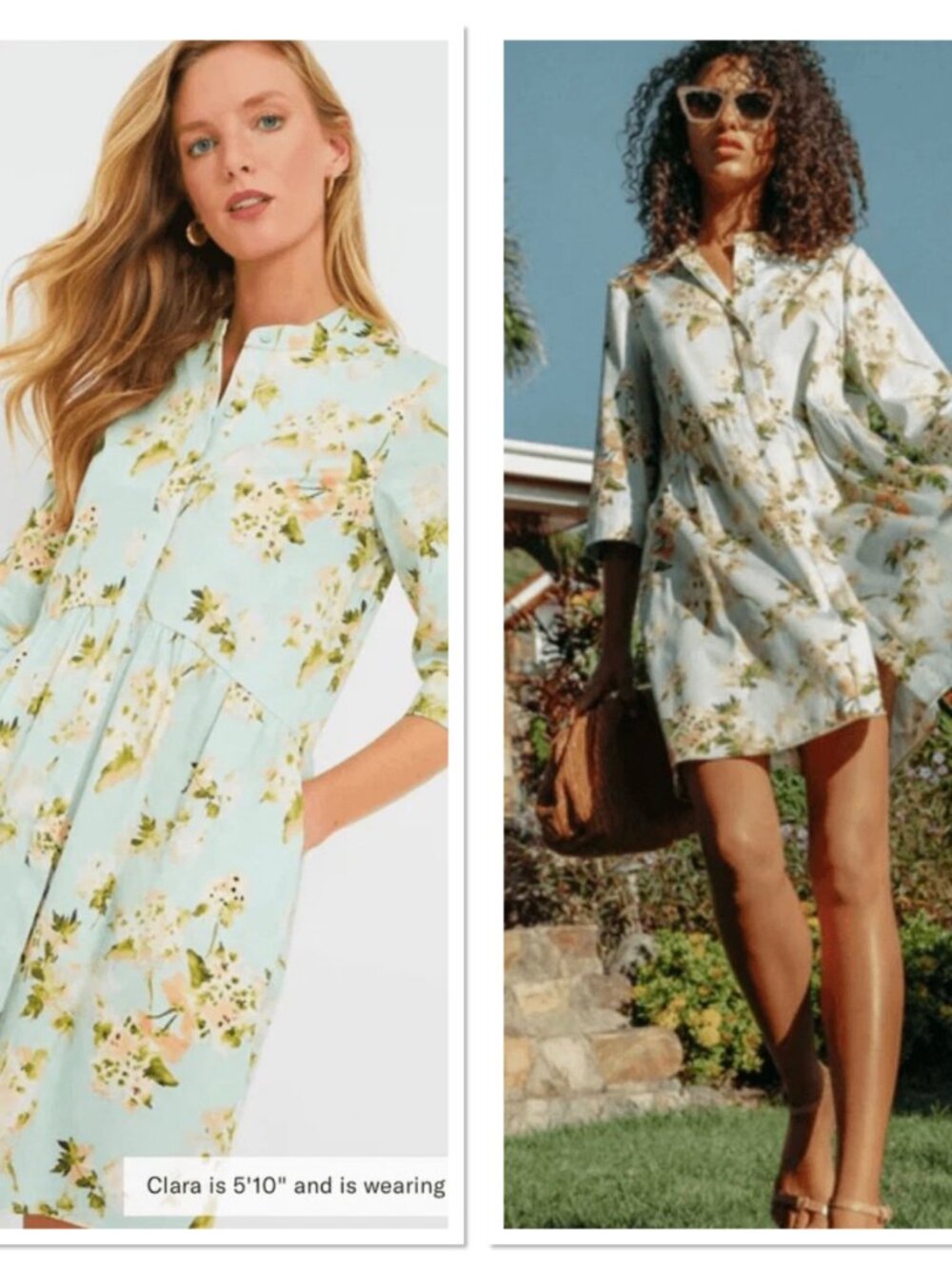 Tuckernuck Aqua Watercolor Royal Shirt Dress Sz L